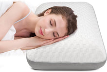 Memory Foam Nackenstützkissen ergonomisches Schlafkissen kühl waschbar