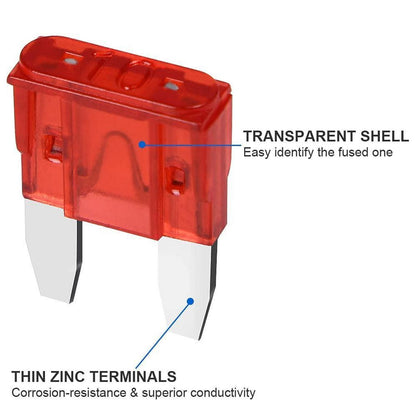 URAQT 120-teiliges Mini Auto Sicherungs Set