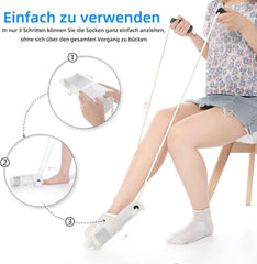 Anziehhilfe Socken Hosen Schuhe ältere Behinderte Schwangere