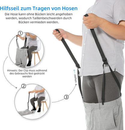 Anziehhilfe für Socken Hosen Schuhe ältere Schwangere