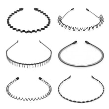 Metall Haarreifen 6Stk Spring Wave Haarband Stirnband Set