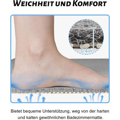 Rutschfeste Duschmatte 60x60cm – Schnelltrocknend & Hygienisch