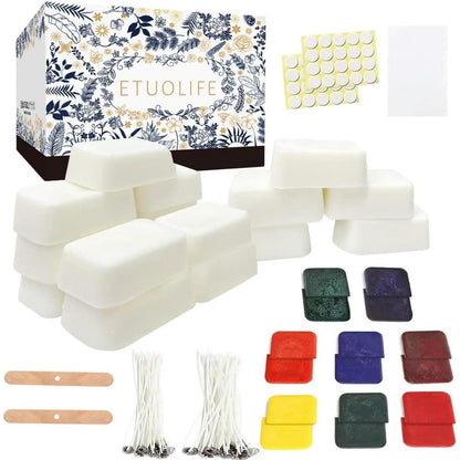 Kerzen Selber Machen Set 960g DIY Kit Geschenk für Frauen