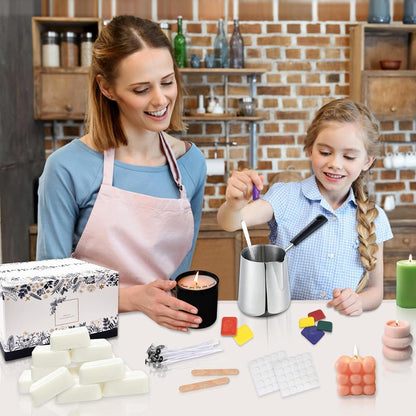 Kerzen Selber Machen Set 960g DIY Kit Geschenk für Frauen