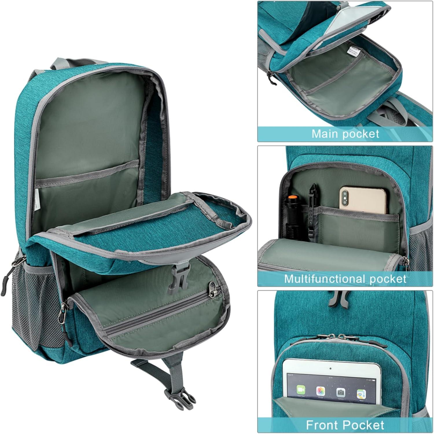 G4Free 10L Wanderrucksack Mini Daypack Mehrzweck-Reise Radfahren Blau