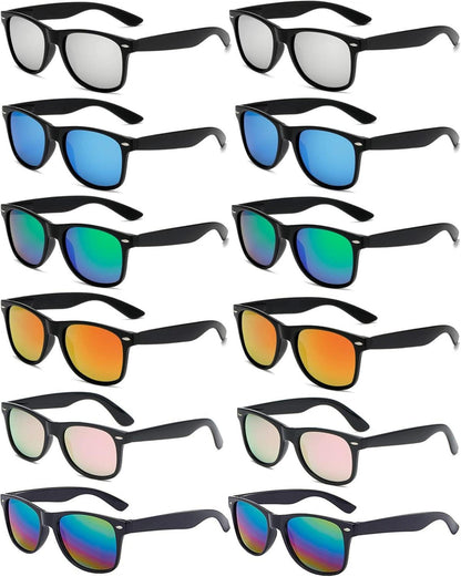 12 Stücke Neon Party Sonnenbrillen Set Lustige Brillen