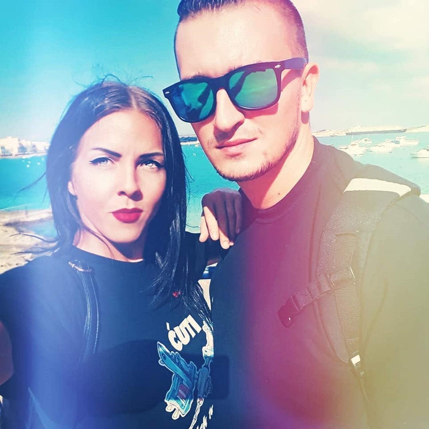 12er Pack Neon Party Sonnenbrillen Set UV400 Retro Unisex Brillen