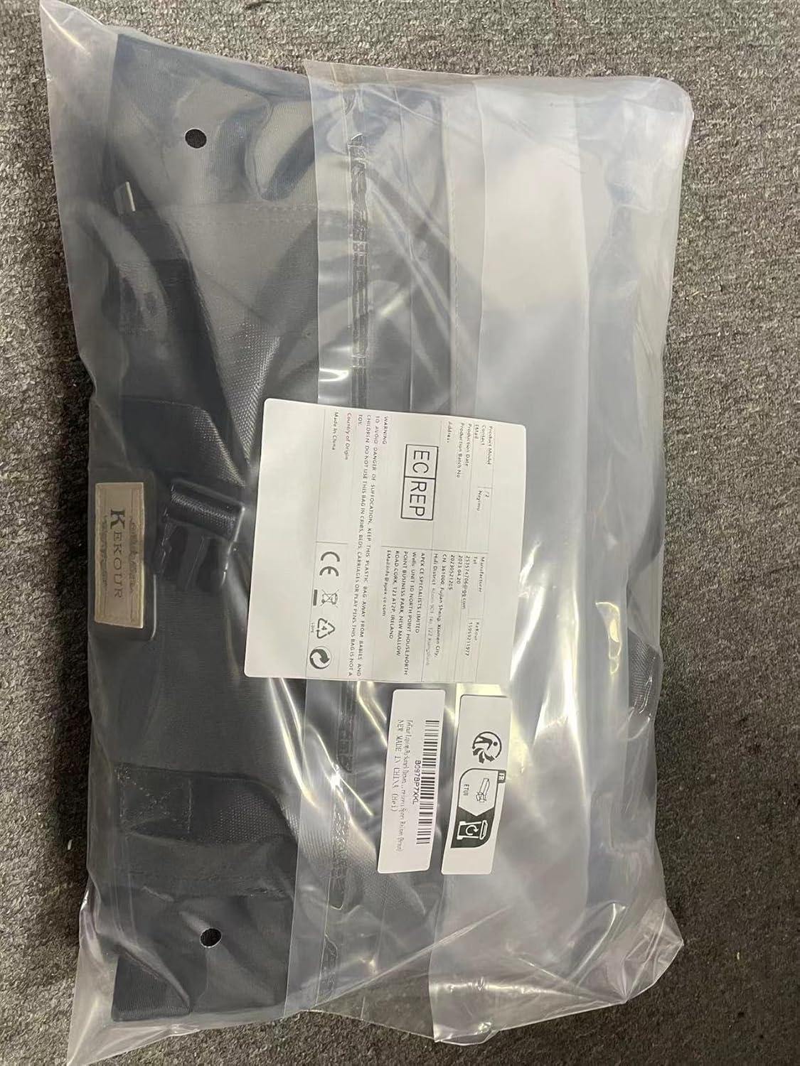 KeKour Laptop Rucksack Damen 12-17 Zoll Schulrucksack Rolltop braun