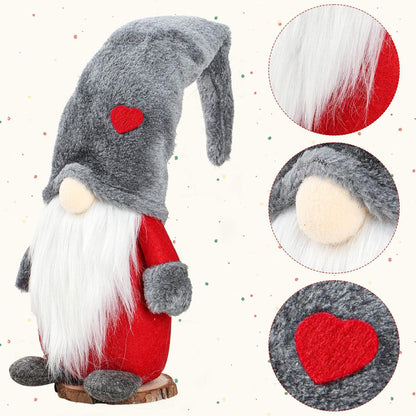 Weihnachtsdeko Wichtel Groß 41cm - Schwedischer Santa Tomte Gnom - Geschenke für Weihnachten