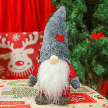 VGOODALL Weihnachtsdeko Wichtel Groß Santa Tomte Gnom 41cm Schwedischer