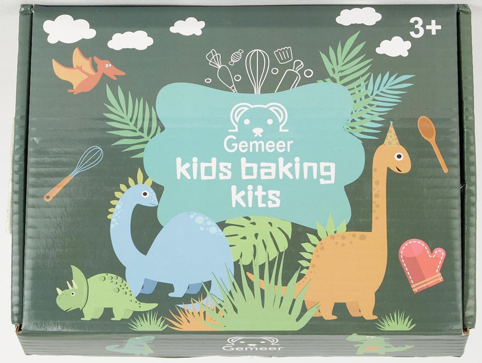 Kinder Kochset 34-teilig für Rollenspiele 3-7 Jahre Schürze Mütze Handschuh