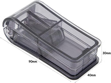 Tablettenteiler für Große und Kleine Tabletten Schwarz