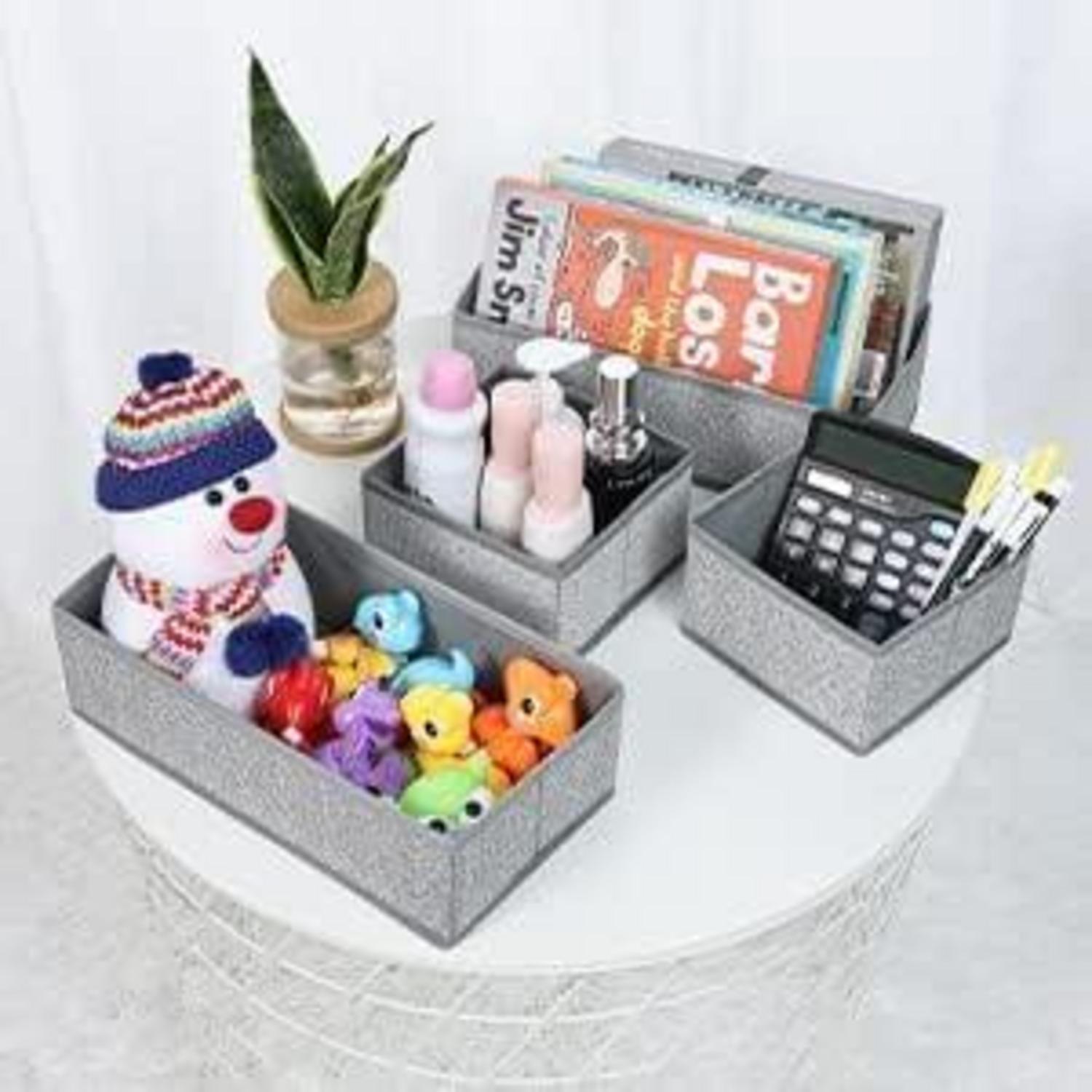 DIMJ 12er Set Aufbewahrungsboxen Schubladen Organizer für Socken und Unterwäsche