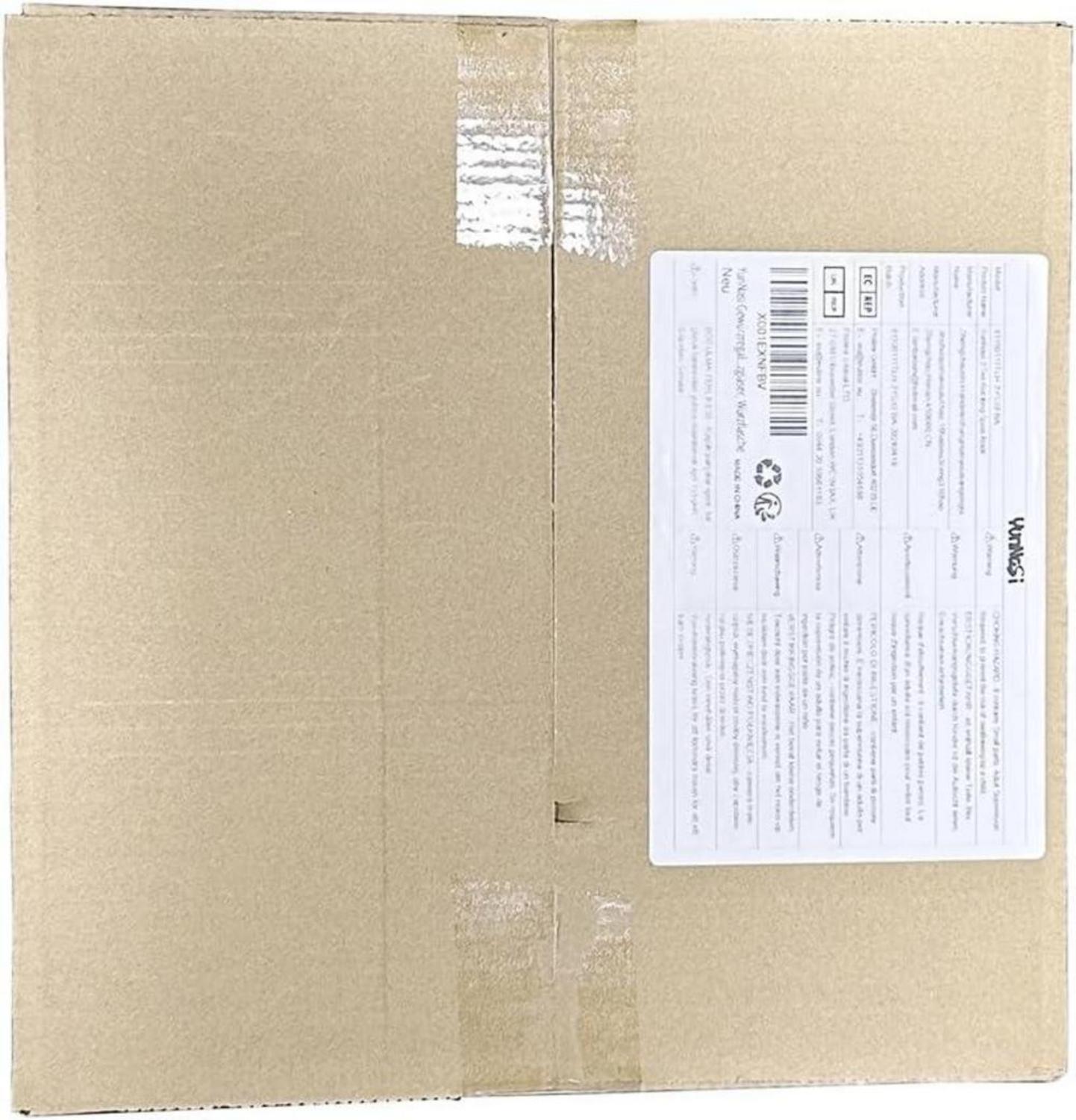 YunNasi Gewürzregal Drehbar Schwarz Lazy Susan Küchen Organizer 360° Rotation 2 Etagen