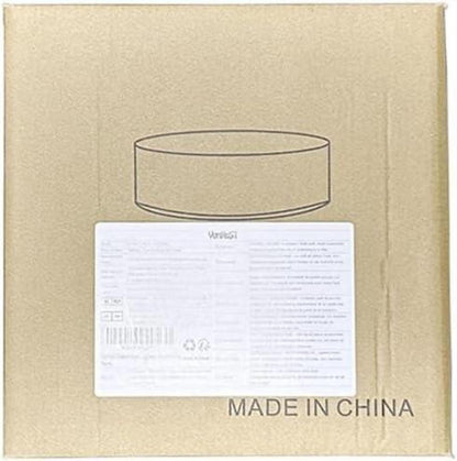 YunNasi Gewürzregal Drehbar Lazy Susan Organizer Schwarz 360° Küchen Organizer 1 Etagen