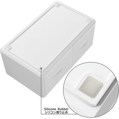 XL Kosmetik Make Up Organizer Weiß 6 Schubladen