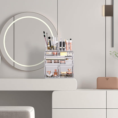 Makeup Organizer Transparent 6 Schubladen