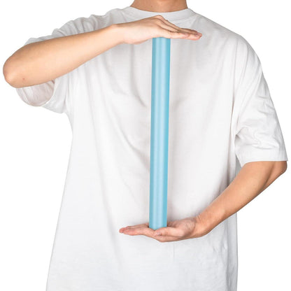 Blau Mattes Geschenkpapier Minirolle Perlmutt Glanzpapier