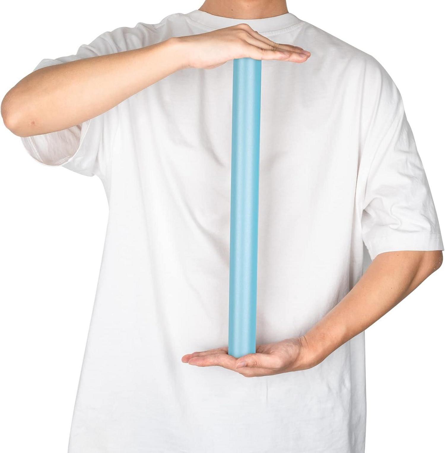 Blaues Mattes Geschenkpapier Minirolle Einfarbig Perlmutt Glanzpapier