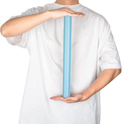 Blaues Mattes Geschenkpapier Minirolle Einfarbig Perlmutt Glanzpapier