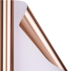 Rose Gold Metallic Geschenkpapier Mini Rolle 44cm X 10m