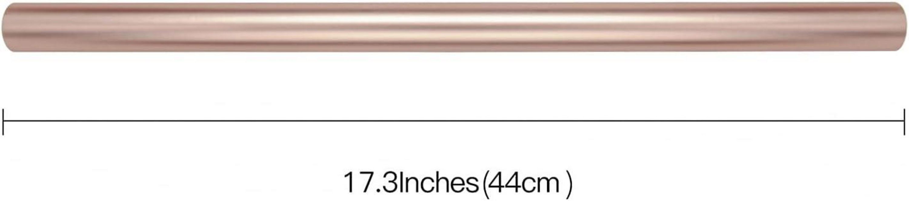 Rose Gold Metallic Geschenkpapier Mini Rolle 44 cm x 10 m