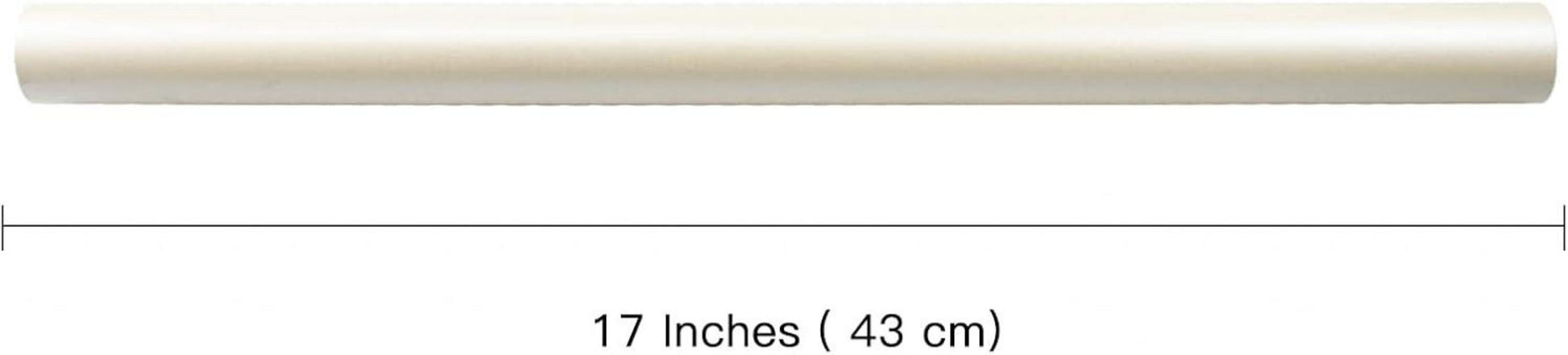 Weißes Geschenkpapier 43.2 cm x 10 m - Hochzeit Geburtstag Weihnachten