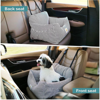 Hunde-Autositz für kleine Hunde – Abnehmbar & Waschbar