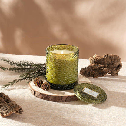 Duftkerze Granatapfel Pinie 230g 55h Brenndauer Glas Winter Weihnachten Geschenk