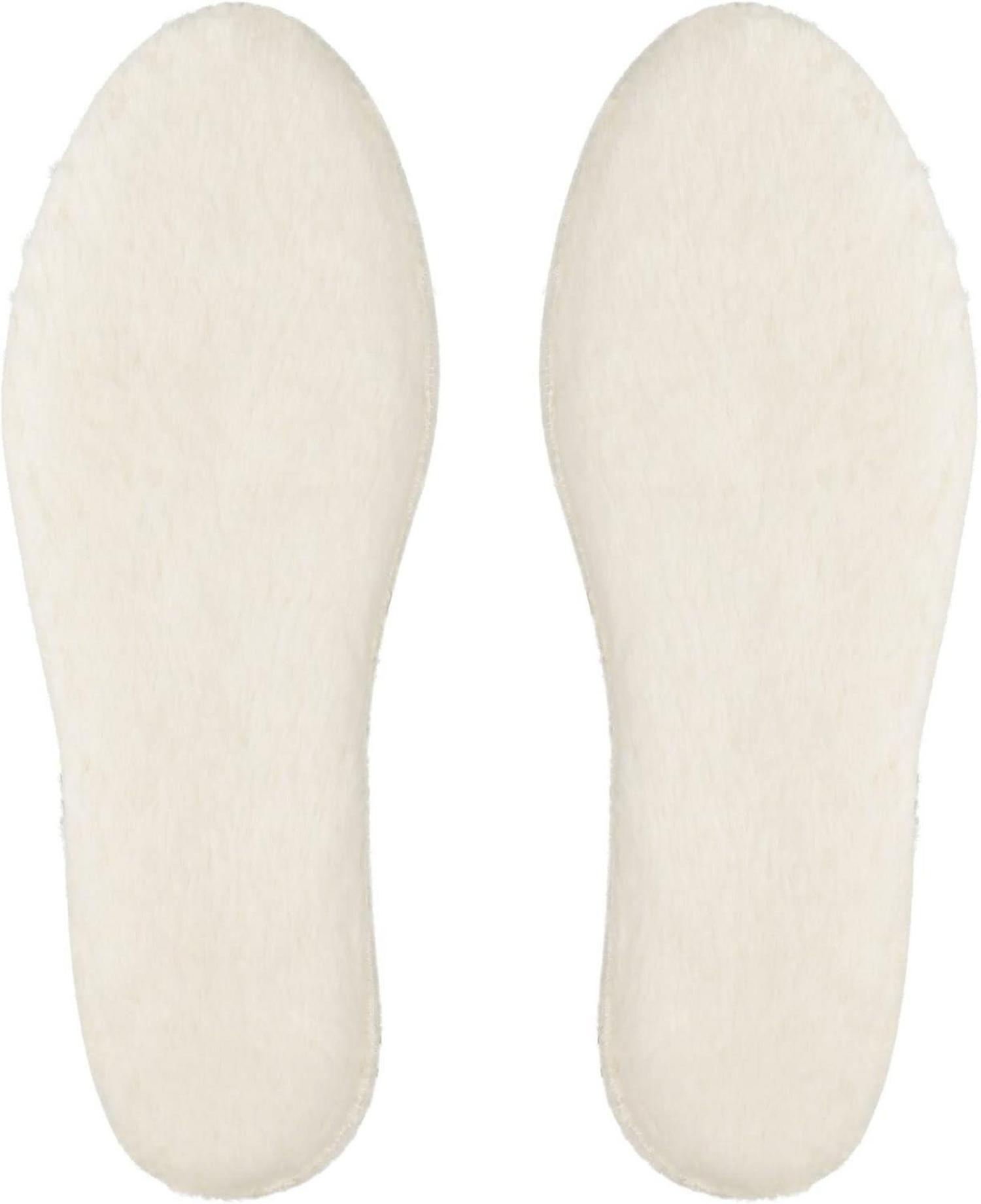 Warme Lammfell Einlegesohlen für Schuhe mit Wolle