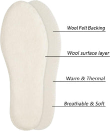 Lammfellsohlen Einlegesohlen Winter Warme Lammwoll Schuh
