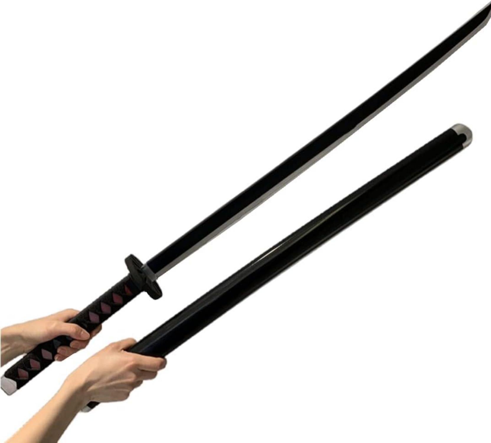 damdos Halloween Prop Weapon for Demon Slayer Cosplay Sword Foam 31.5inch Gift