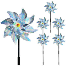 5 Stück Windrad Vogelabwehr 54cm Reflektierend Taubenabwehr