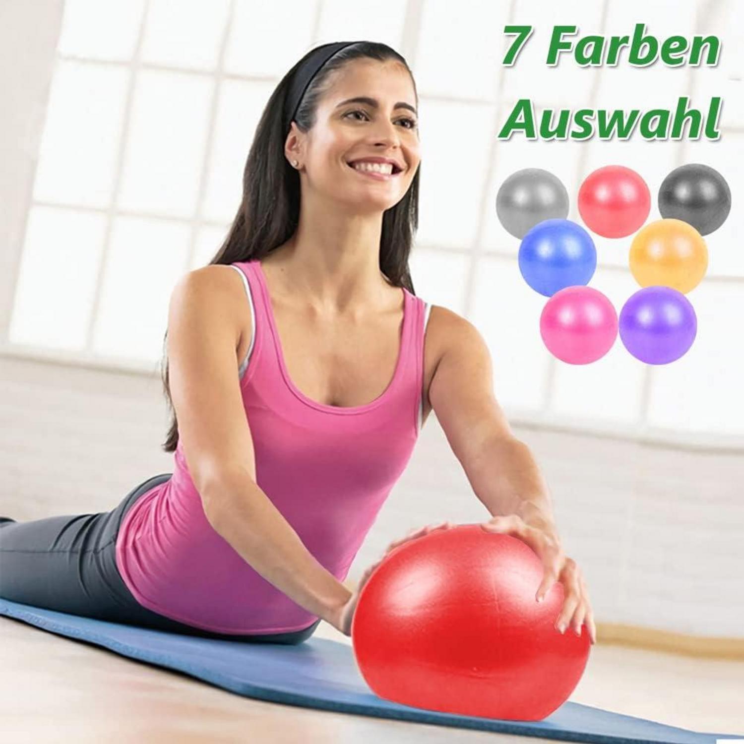 25cm Gymnastikball Pilates Yoga Ball Fitnessball Baby Soft