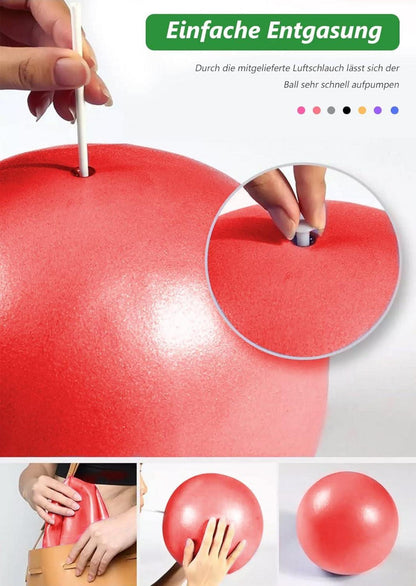 Gymnastikball Pilates-Ball 25cm Yoga Baby Soft Rutschfester