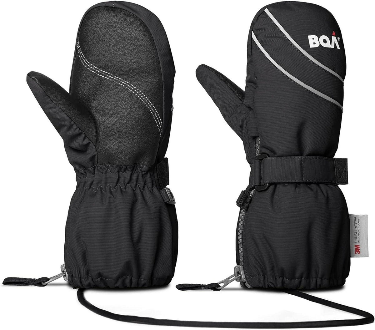 Kinder Skihandschuhe Fäustlinge wasserdicht Winterhandschuhe 6-8 Jahre