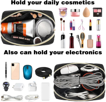 Eleganter Damen Rucksack Set mit USB Schwarz Wasserdicht