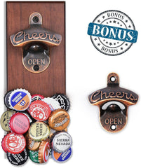 Wand Flaschenöffner mit Magnet Bieröffner Geschenkideen