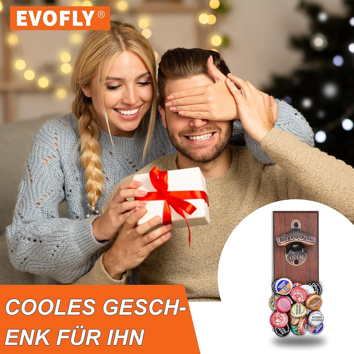 Wand Flaschenöffner mit Magnet Bieröffner Geschenkideen Männer Gadgets