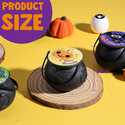 JOYIN Halloween Hexenkessel Badebomben-Set mit Mochi Squishy