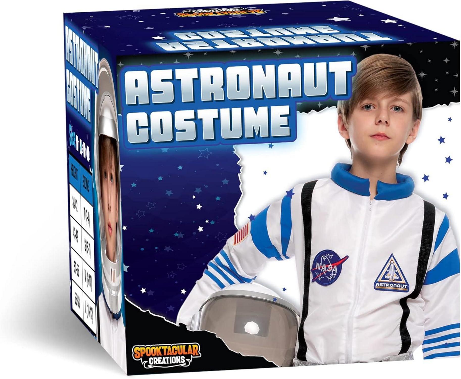 Spooktacular Creations Halloween Astronaut Kind Kostüm Weiß NASA