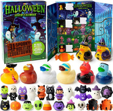 Halloween Adventskalender mit Mochi Squishies und Gummienten