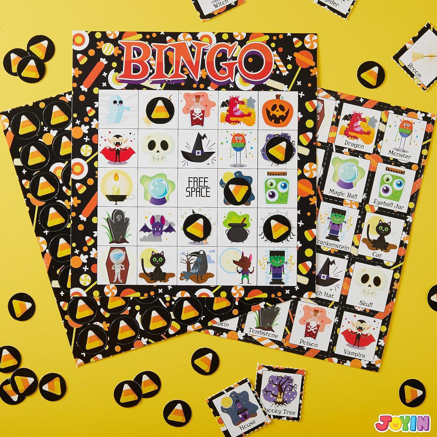 Halloween Bingo Spielkarte Set für Schul und Familien JOYIN 28