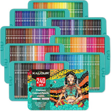 Professionelle Buntstifte Set 240 Farben weicher Kern lebendige Farben
