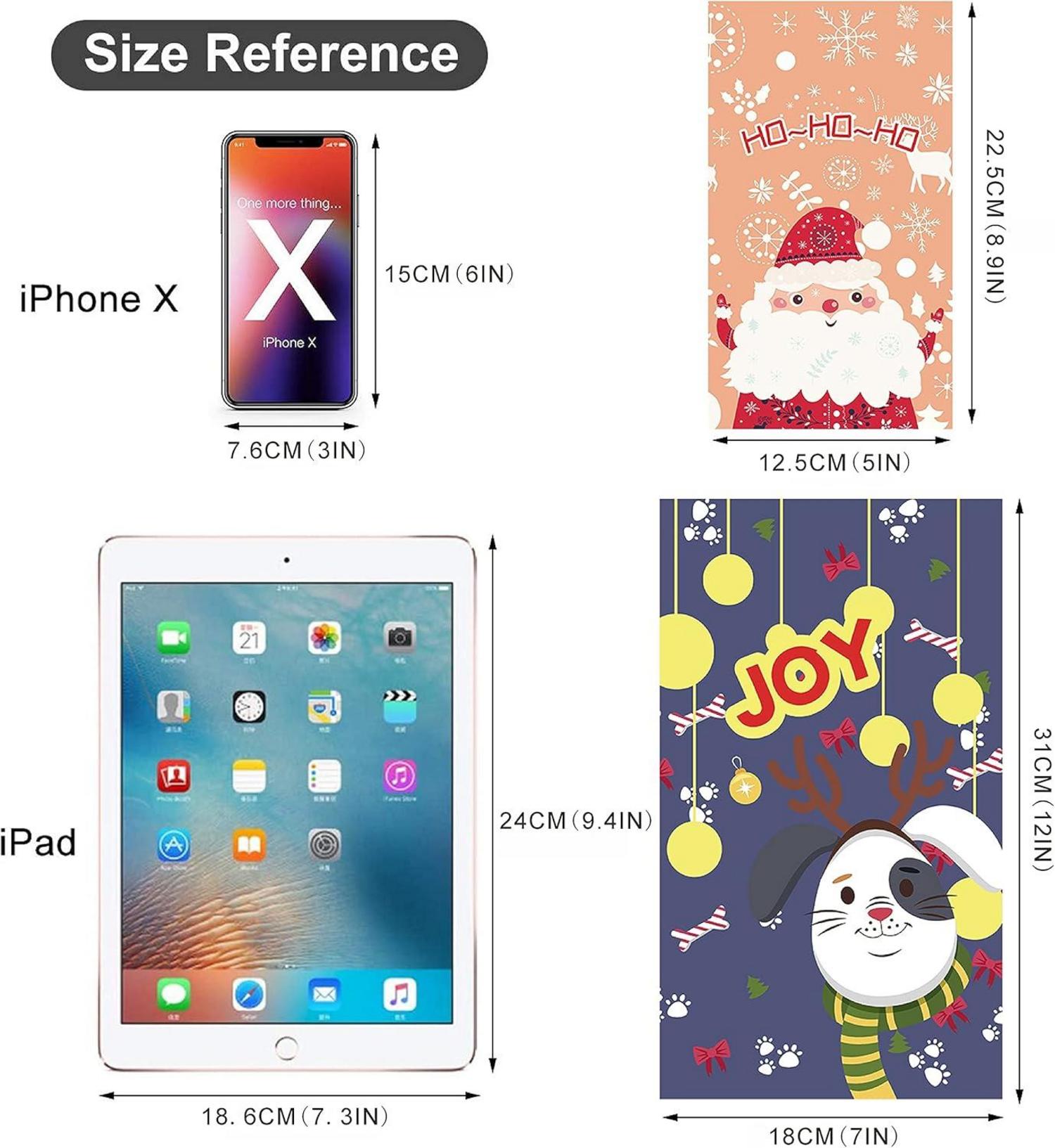 Adventskalender XXL Kraftpapier Weihnachtstüten Basteln