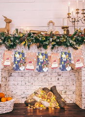 Adventskalender Kinder DIY XXL Geschenktüten Weihnachts-Adventskalender 24 Motive