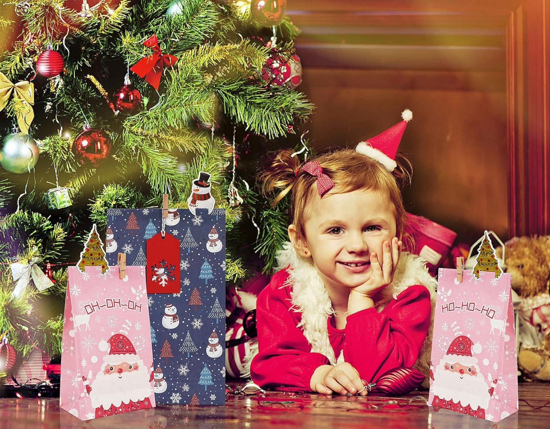 Adventskalender Kinder Groß XXL Geschenktüten Basteln Weihnachtskarten