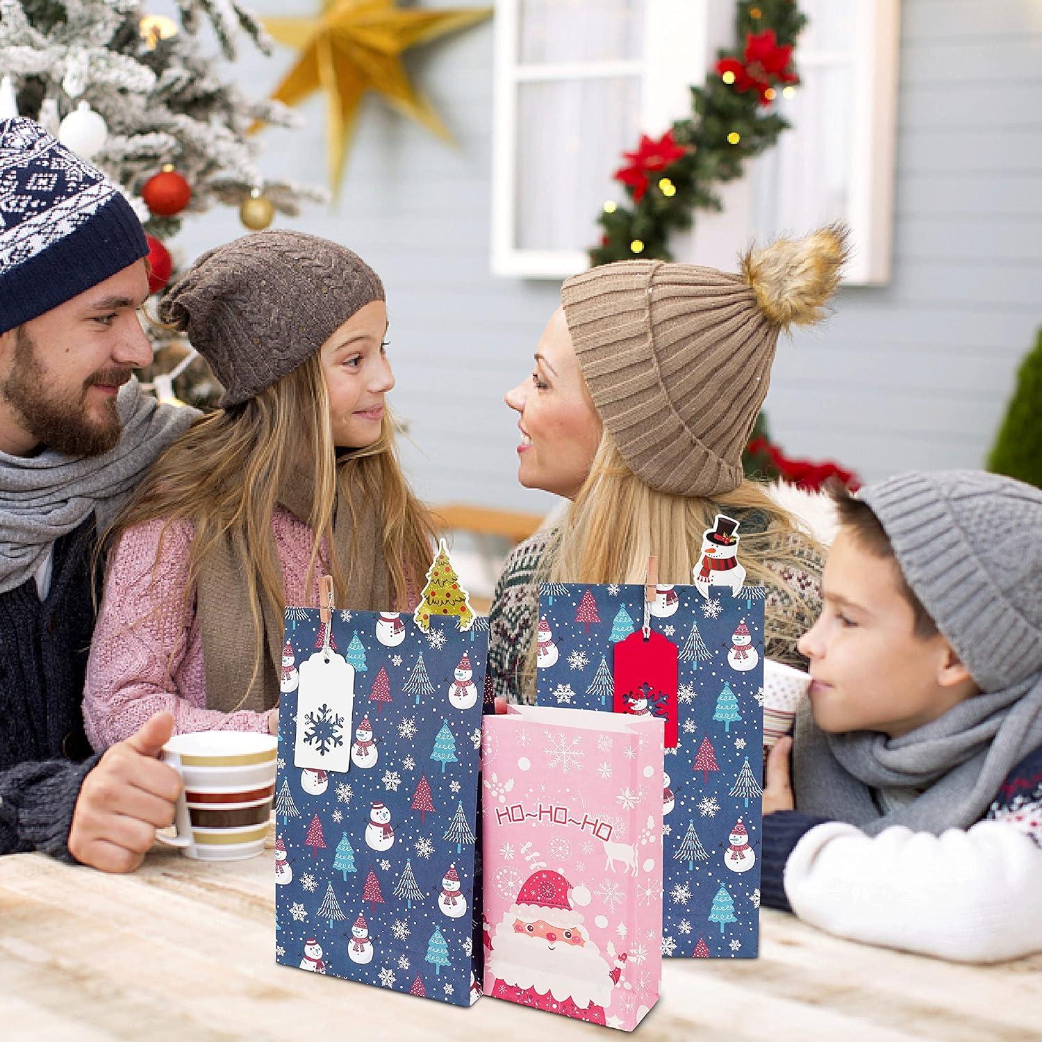 Adventskalender Kinder Groß XXL Geschenktüten Basteln Weihnachtskarten