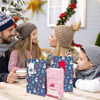Adventskalender Kinder Groß XXL Geschenktüten Basteln Weihnachtskarten