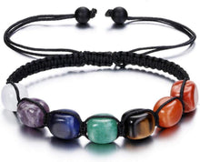 7 Chakra Armband Natürliche Edelsteine Yoga Healing Energie